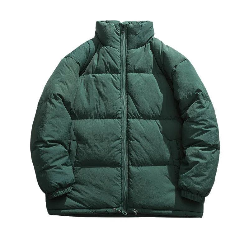 Thick Quilted Daily Casual Wear Winter Fall Oversize Men's Puffer Jacket Coat - JVMCL