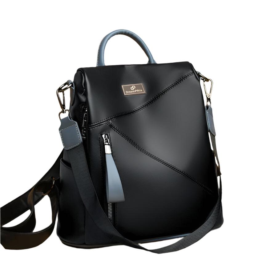 Chic Soft Leather Backpack – Stylish & Functional Travel Companion - JVMCL