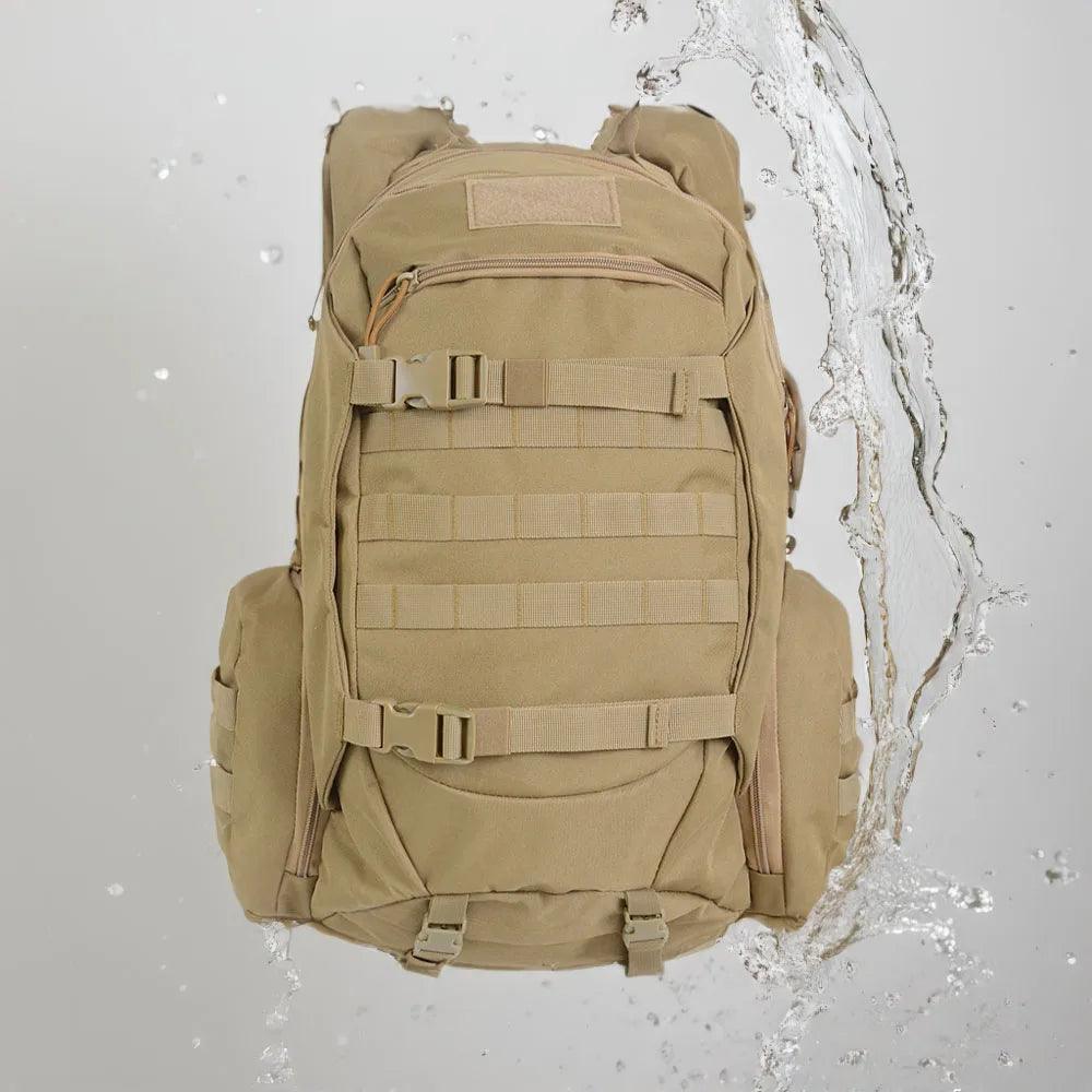 45L Waterproof Tactical Backpack – Hunting, Fishing, Hiking, and Camping Rucksack - JVMCL