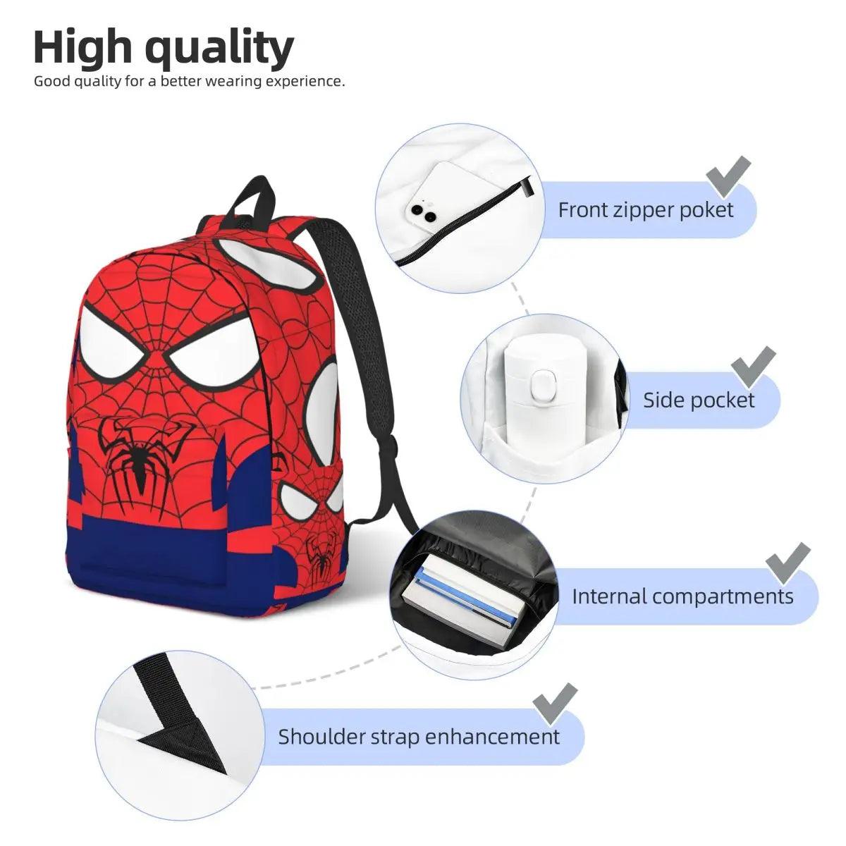 Man Student School Backpack – Perfect for Teens & College Students