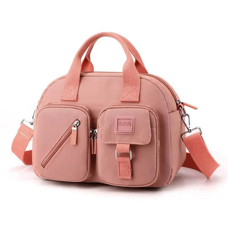 Casual Nylon Shoulder & Crossbody Bag - Versatile Small Square Bag  - JVMCL