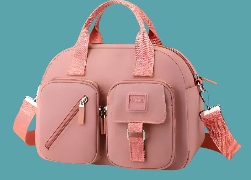 Casual Nylon Shoulder & Crossbody Bag - Versatile Small Square Bag  - JVMCL