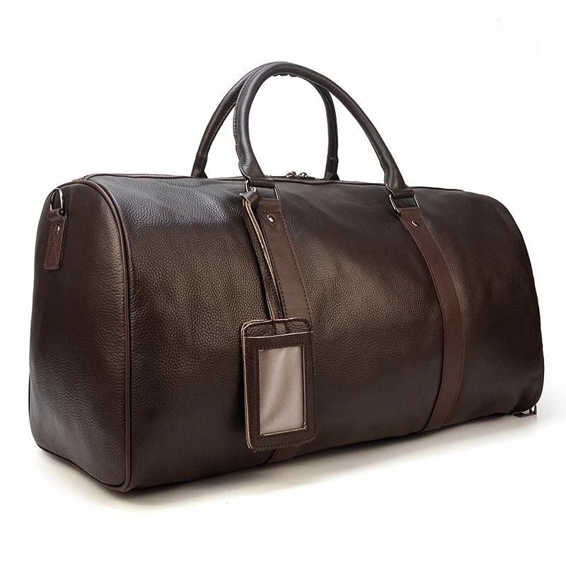 Premium Vintage Elegance & Ultimate Functional Cowskin Leather Travel Bag - JVMCL