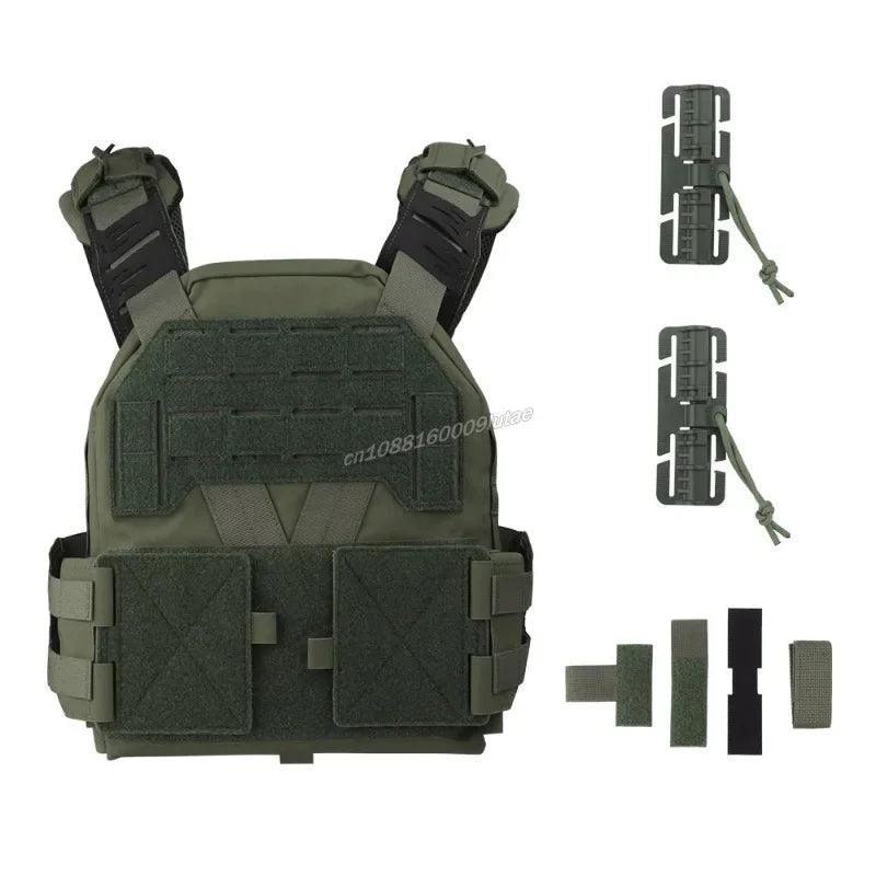 Lightweight Tactical Airsoft & Hunting & Quick Release MOLLE Vest Plate Carrier - JVMCL