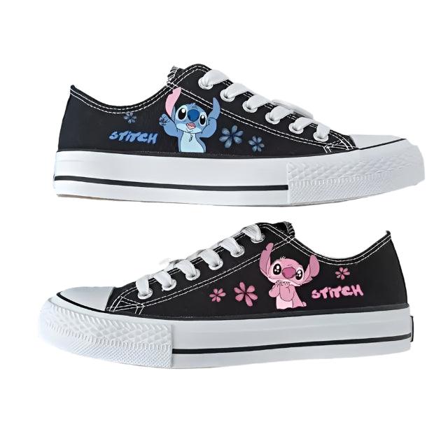 Men & Women Graffiti Fashion High-Top & Low-Top Canvas Sneaker Shoes - JVMCL