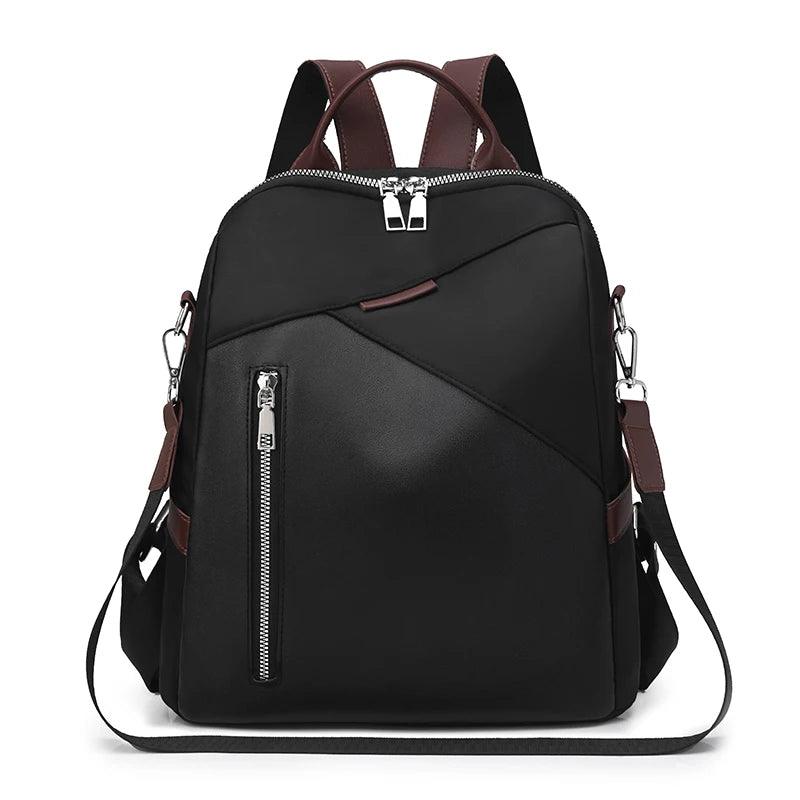 Anti-Theft Vintage PU Leather Backpack –Stylish & Spacious Travel and School Bag - JVMCL