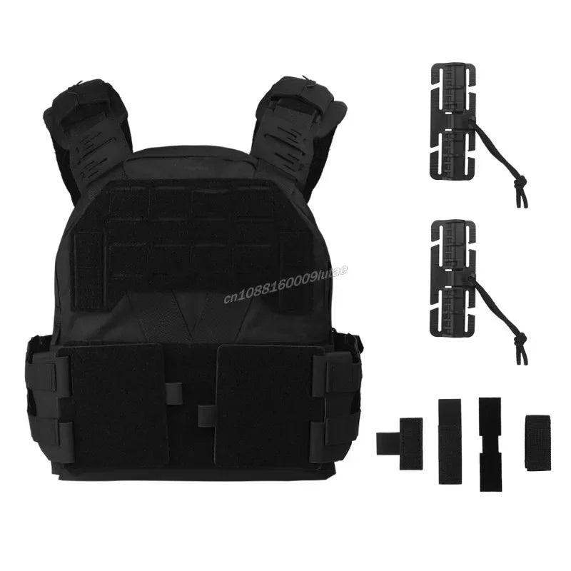 Lightweight Tactical Airsoft & Hunting & Quick Release MOLLE Vest Plate Carrier - JVMCL