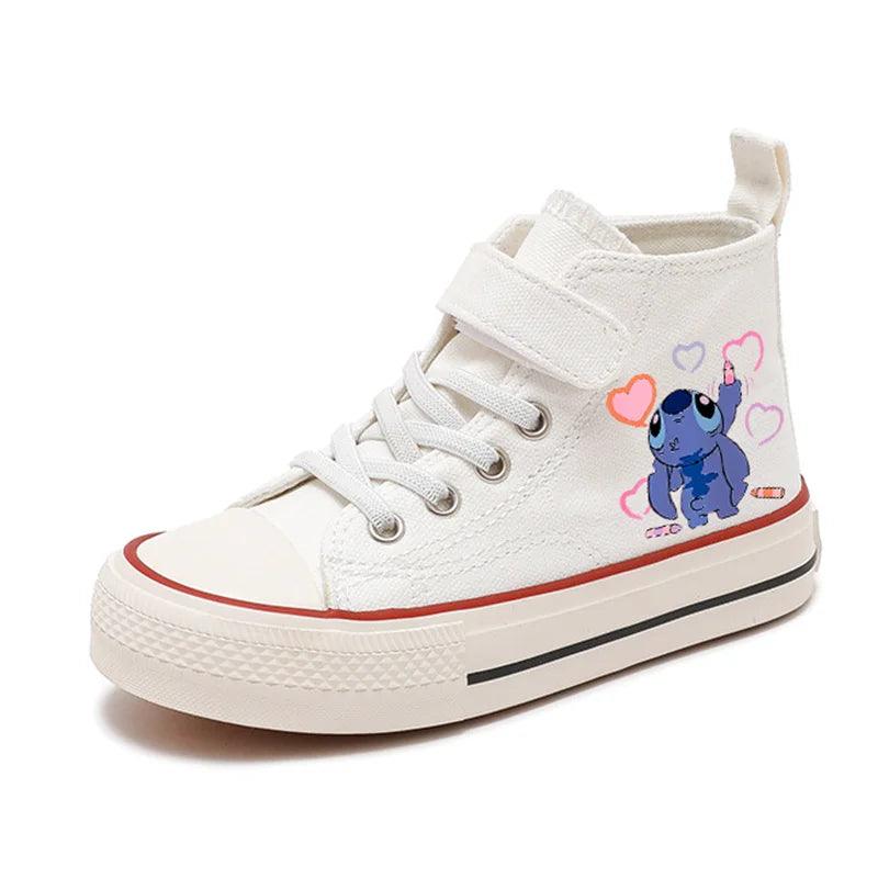 High-Top Canvas Shoes for Kids - Comfortable Sport Shoes - JVMCL