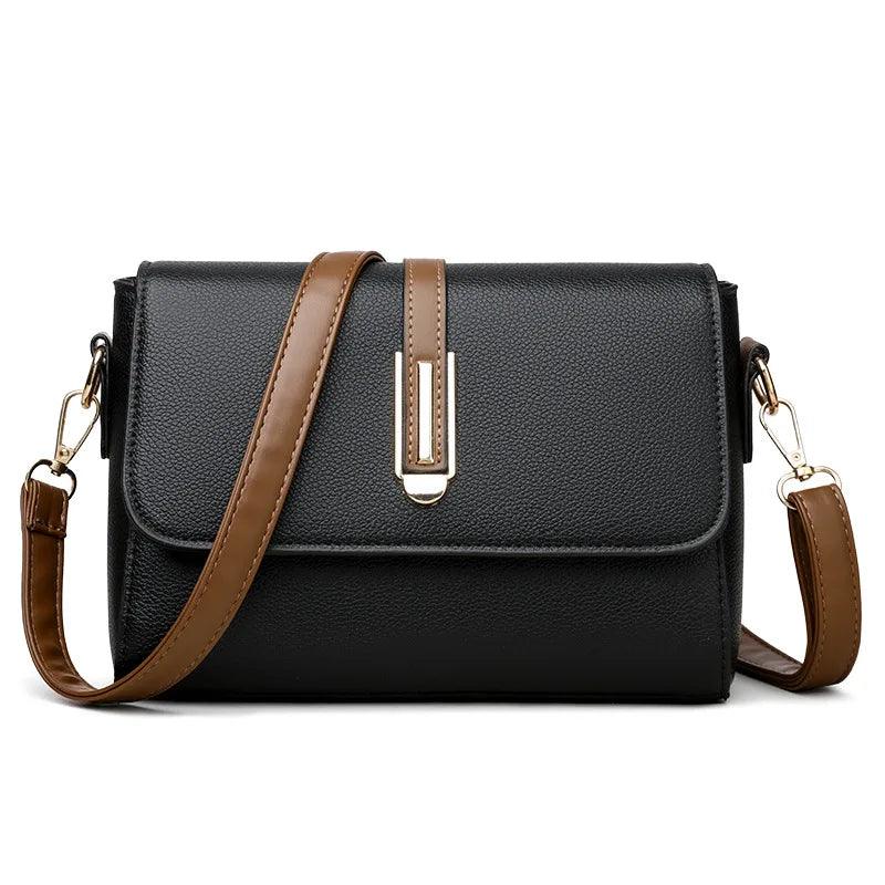 Fashion Crossbody Bag PU Leather Messenger Small Handbags - JVMCL