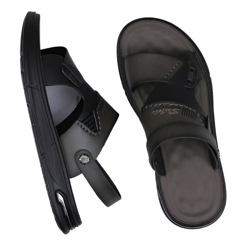 Men's Summer Sandals – Thick-Soled Non-Slip Beach Shoes for Casual Comfort - JVMCL