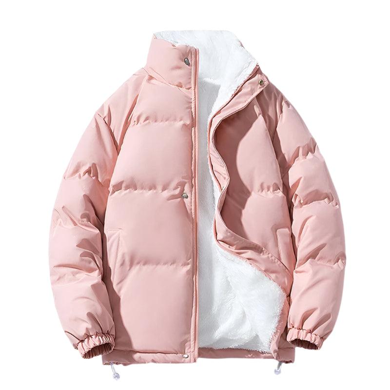 Colorful Oversize Winter Parka: Harajuku Hip Hop Hooded Puffer Jacket for Men - JVMCL