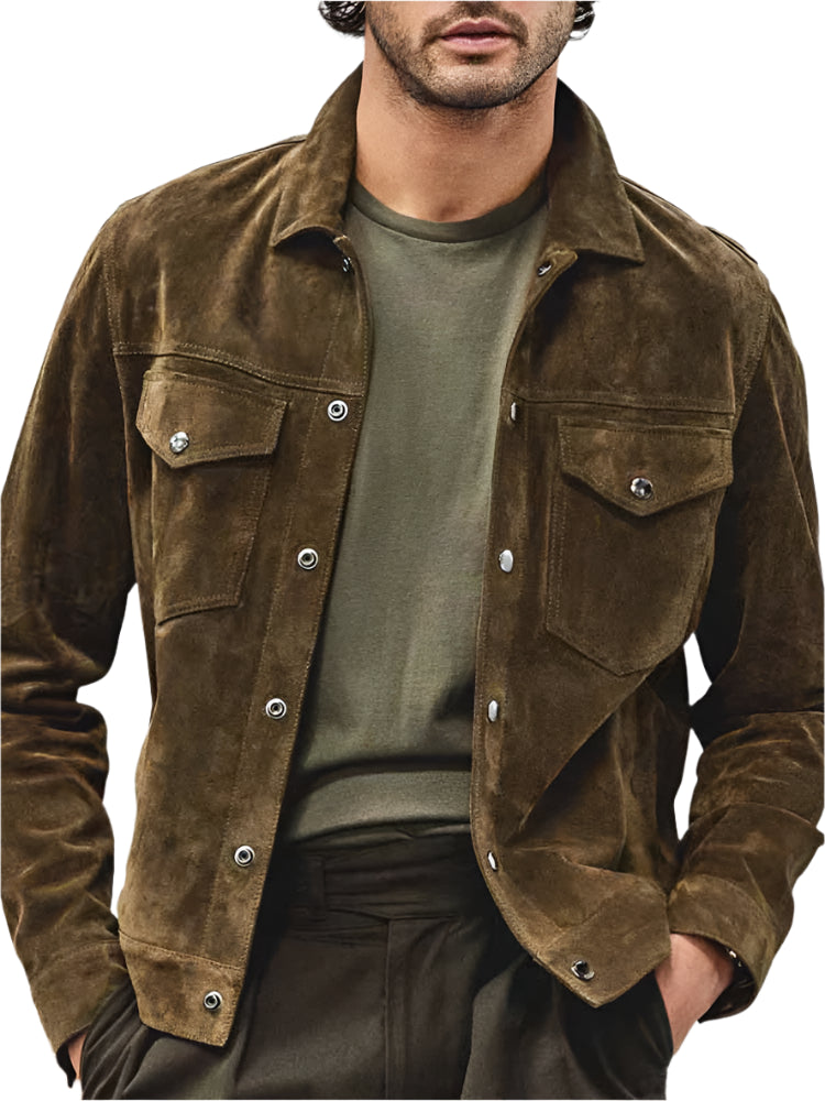 Men’s Vintage Slim Corduroy Jacket – Timeless Streetwear for Effortless Style