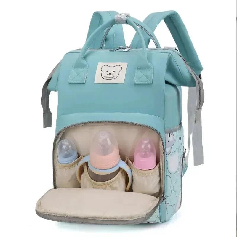 Expandable Personalized Mother, Baby Bag - Multifunctional Leisure Backpack - JVMCL