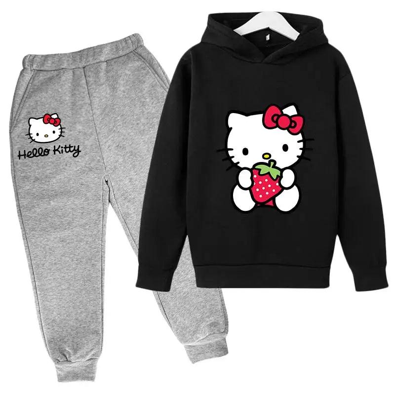 One Piece Cozy Kids' Anime LEGO Autumn & Winter Sweatshirt & Pullover Hoodie Set - JVMCL