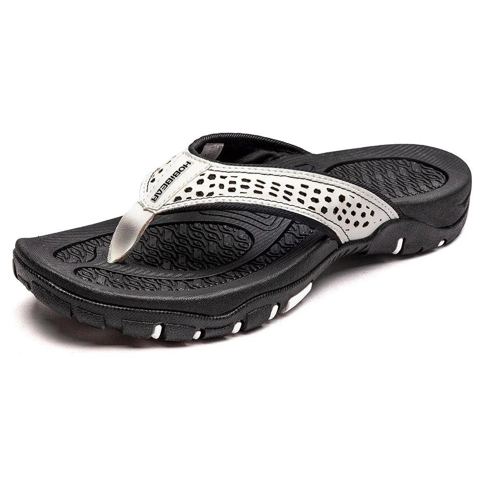 Men's Massage Flip Flops - Non-Slip Outdoor Travel Slippers (Sizes 40-50) - JVMCL