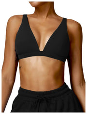 Shockproof Seamless Sports Bra – Push-Up, Breathable & Anti-Sweat Fitness Top - JVMCL