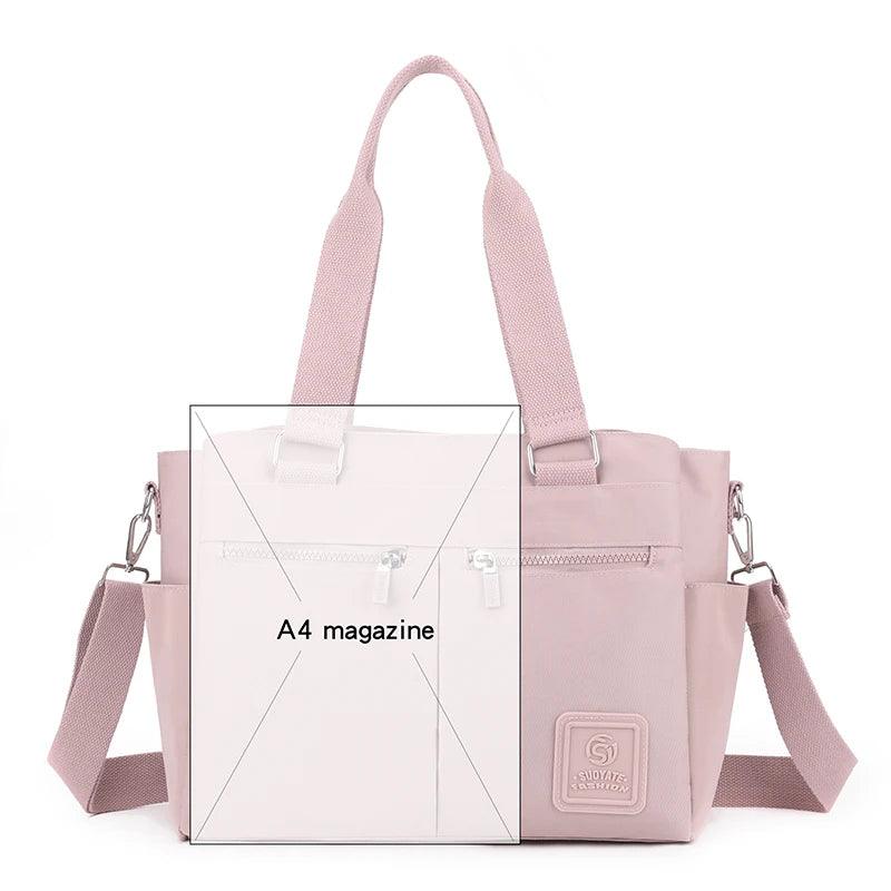 Fashion High-Quality Waterproof Nylon Crossbody Shoulder Casual Women's Handbag - JVMCL