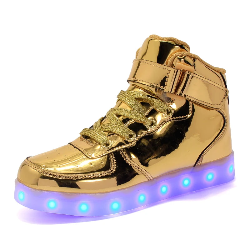 Unisex Glowing Luminous LED Sneakers – Light-Up Shoes for Boys, Girls & Adults - JVMCL