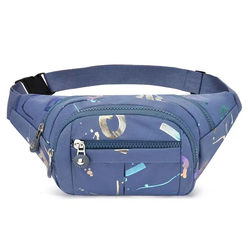 Multifunctional Waterproof Oxford Casual  Waist Bag