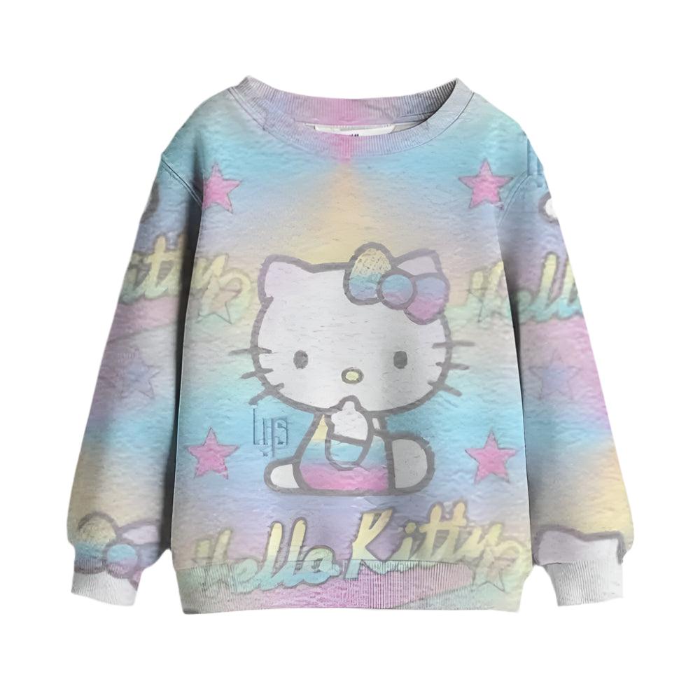 Cute Cozy Winter Adorable Long-Sleeve Pullover Sweatshirt for Girls - JVMCL