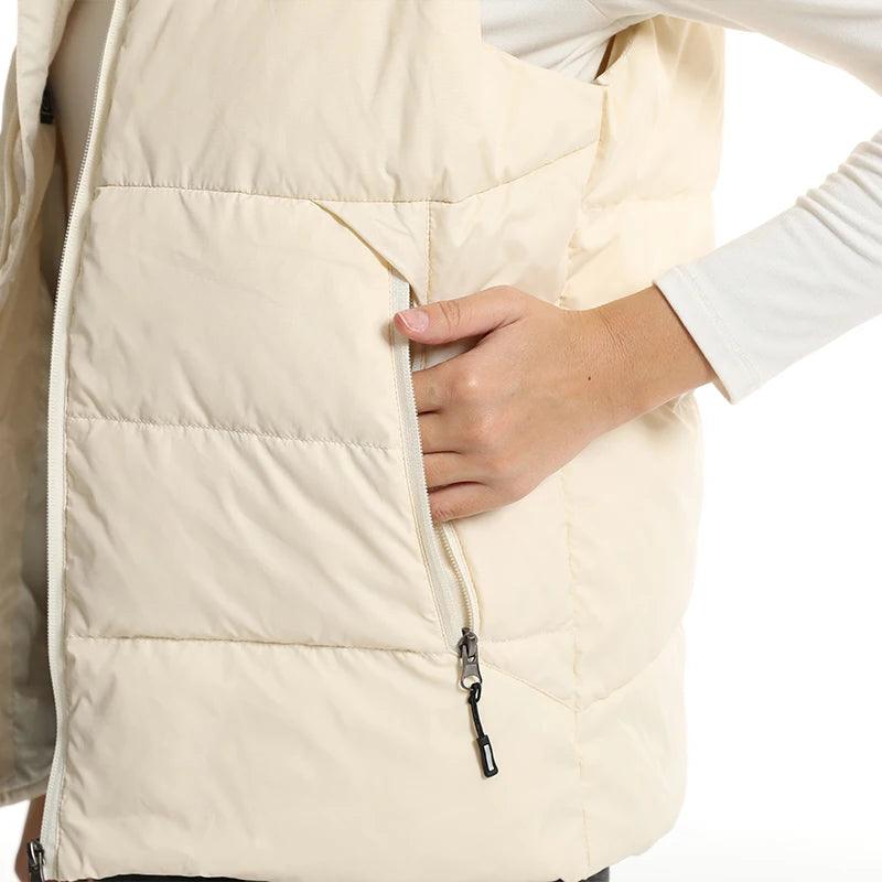 Down Heated Vest with 15 Heating Areas for Men and Women - JVMCL