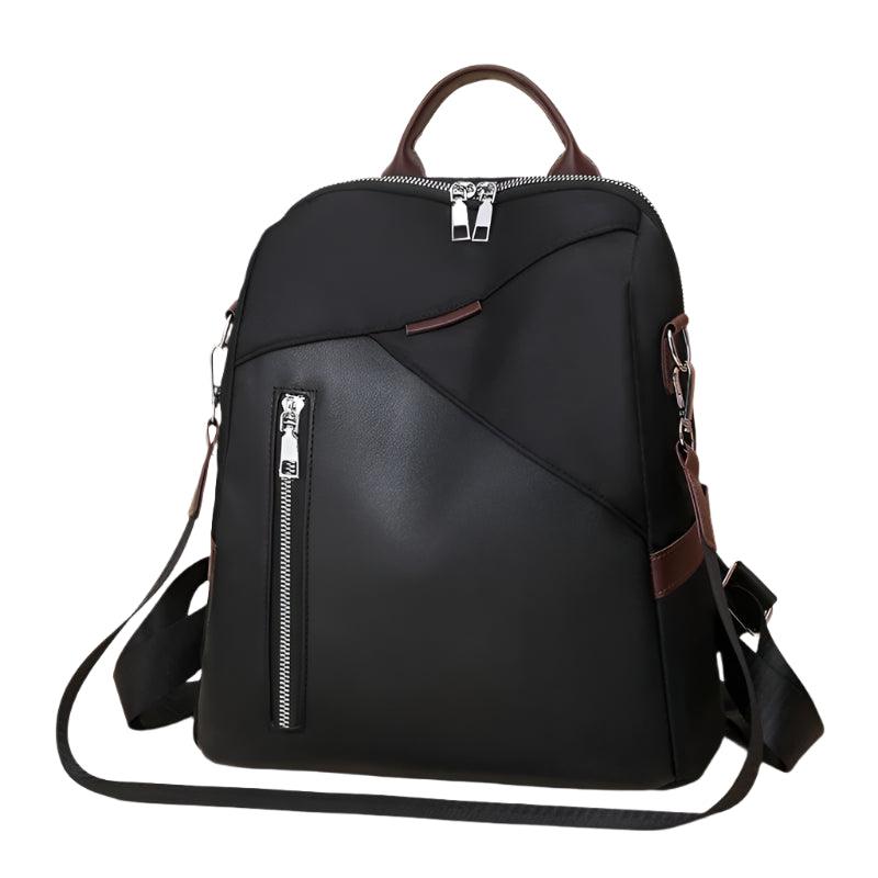 Anti-Theft Vintage PU Leather Backpack –Stylish & Spacious Travel and School Bag - JVMCL