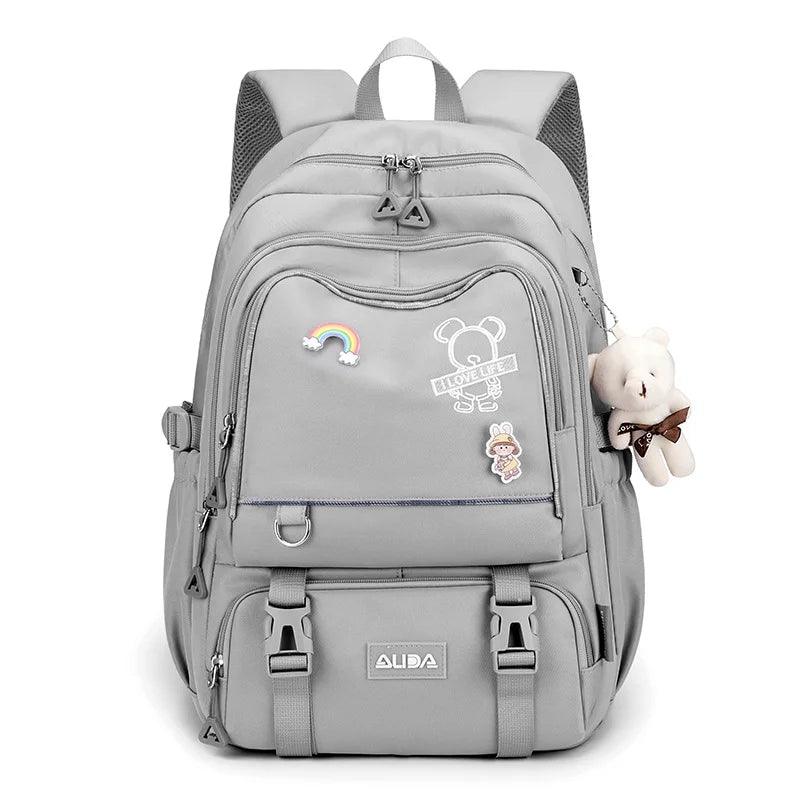 Children, Kids School Large Backpack Book Bag Waterproof Laptop Travel Rucksack - JVMCL