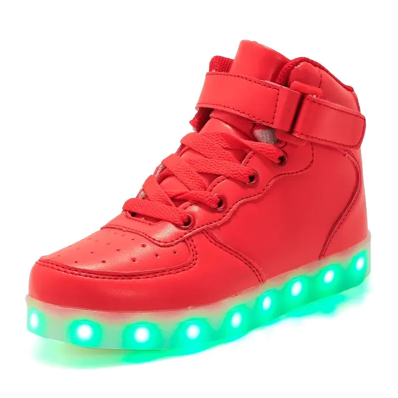 Unisex Glowing Luminous LED Sneakers – Light-Up Shoes for Boys, Girls & Adults - JVMCL