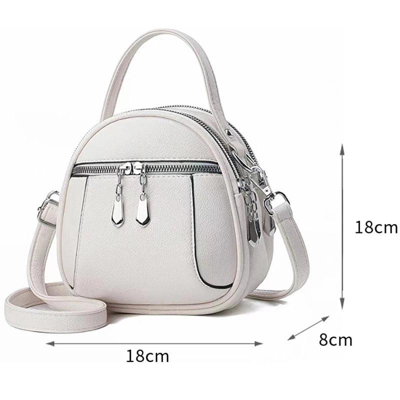 High-Quality PU Leather Shoulder Bag – Stylish Women’s Party Crossbody Handbag - JVMCL