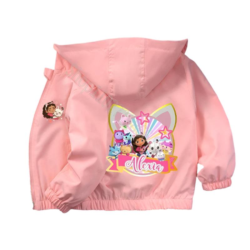 Adorable Lightweight Spring & Autumn Print Jacket Coat for Kids - JVMCL