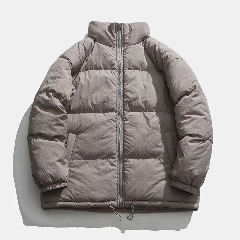 Thick Quilted Daily Casual Wear Winter Fall Oversize Men's Puffer Jacket Coat - JVMCL