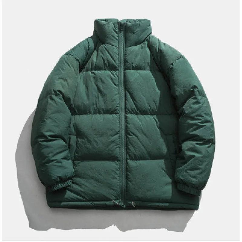 Thick Quilted Daily Casual Wear Winter Fall Oversize Men's Puffer Jacket Coat - JVMCL