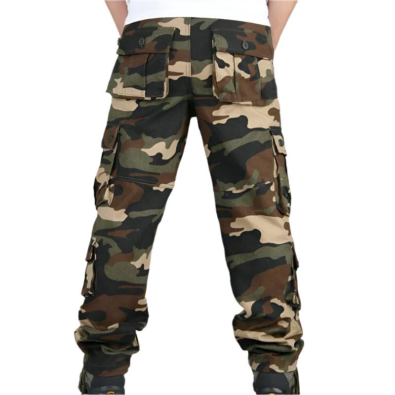 Casual Cotton Multi-Pocket Combat Overalls –Hip Hop Military Army Trousers - JVMCL