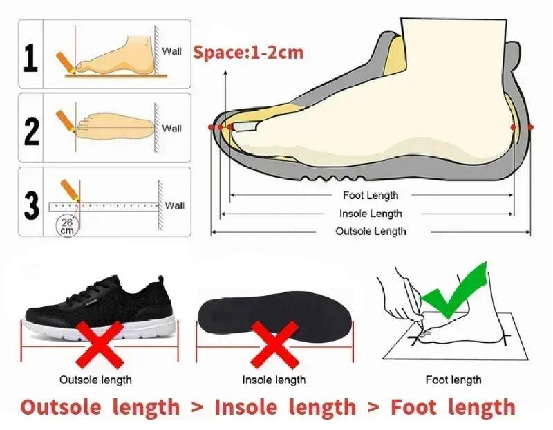 Men's Original Fashion Running Shoes – Anti-Slip, Shock-Absorbing & Breathable - JVMCL