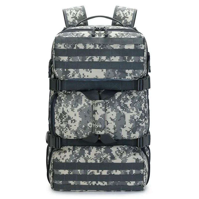 Tactical 55-60L Military-Grade Sports & Travel Hunting & Training Backpack - JVMCL