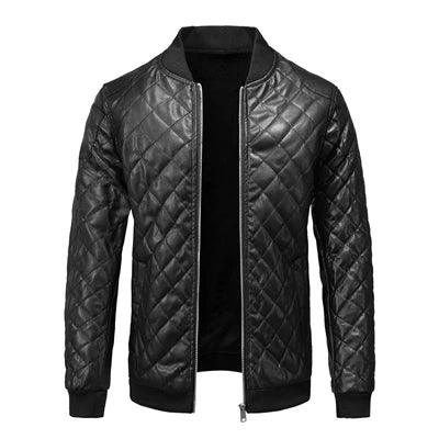 Maxulla Winter Men's PU Leather Jackets - Fashion Hip-Hop Motorcycle Streetwear Leather Coats - JVMCL