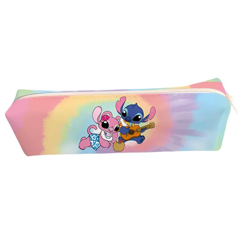 New Disney Stitch Anime Pencil Case - Cartoon Students Storage Bag - JVMCL