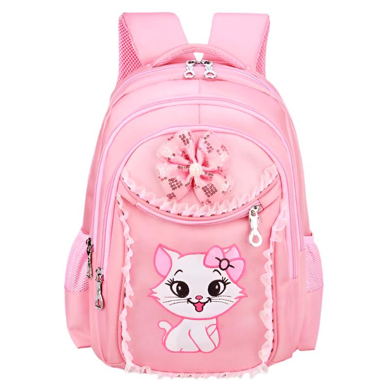 Elementary School Girl Children's Schoolbag - Cute Princess Hello Kitty Backpack - JVMCL