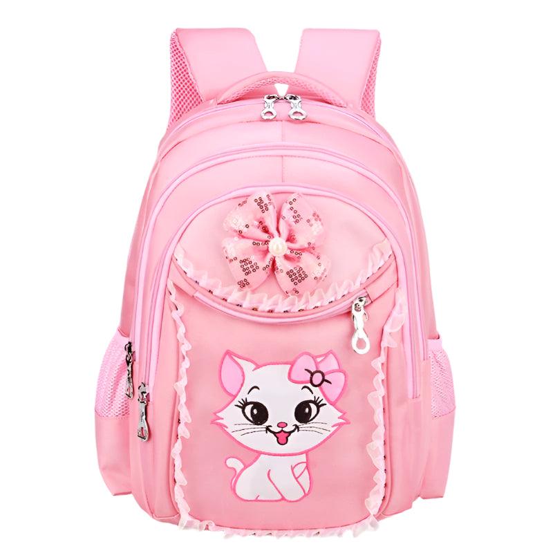 Elementary School Girl Children's Schoolbag - Cute Princess Hello Kitty Backpack - JVMCL